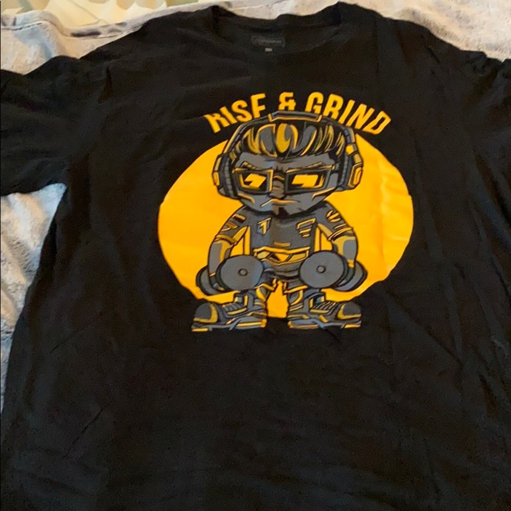 Musclebox Rise & Grind Graphic Tee Shirt, Size XL